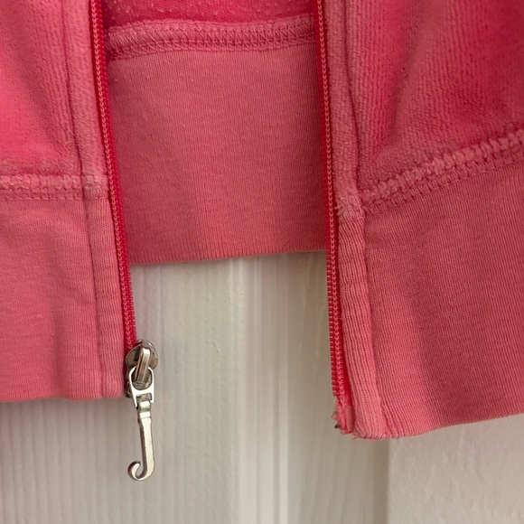 Juicy Couture VINTAGE velour zip up, size S - Picture 3 of 3